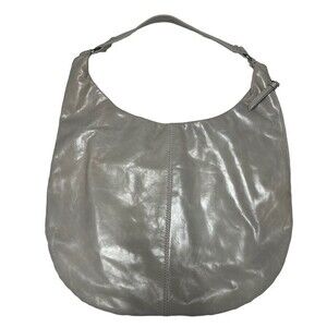 HOBO 'Gabor' Soft Hobo Bag in Shimmer Bone